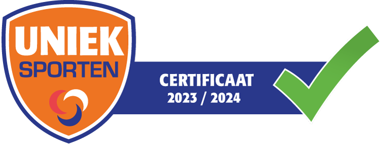 Uniek Sporten Cetrtificaat 2023 / 2024